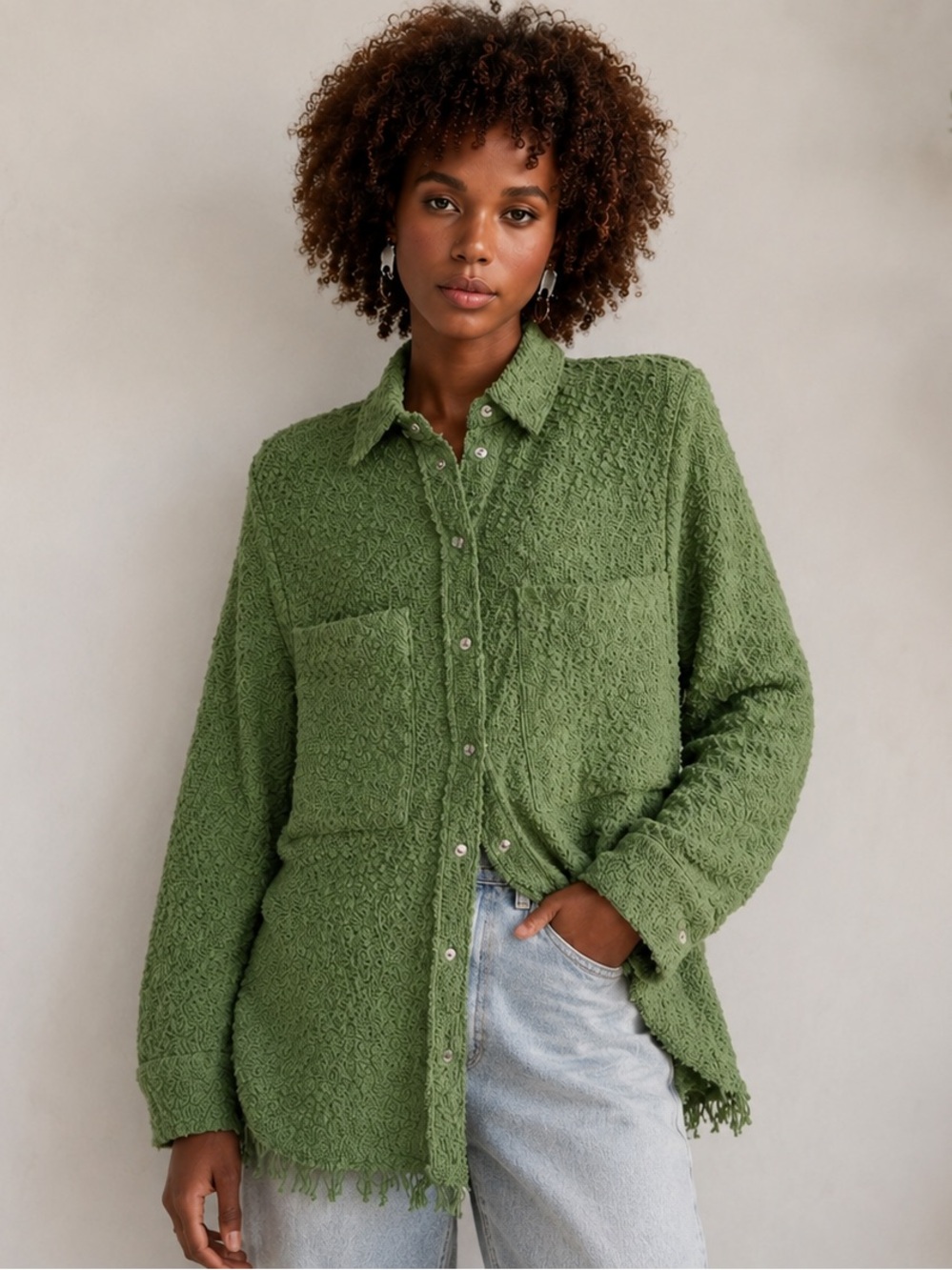 IRO PARIS Solaria Bouclé Knit Jacket